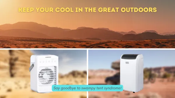 Camping Out? These 10 Portable Air Coolers Will Keep You Cool!