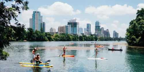 inflatable paddle board