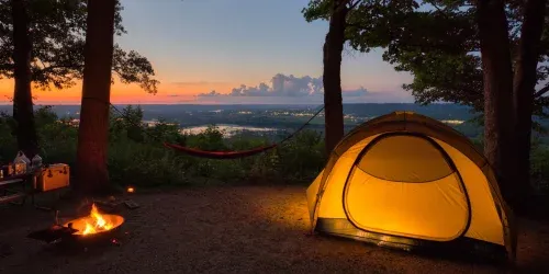 luxurious camping pillow