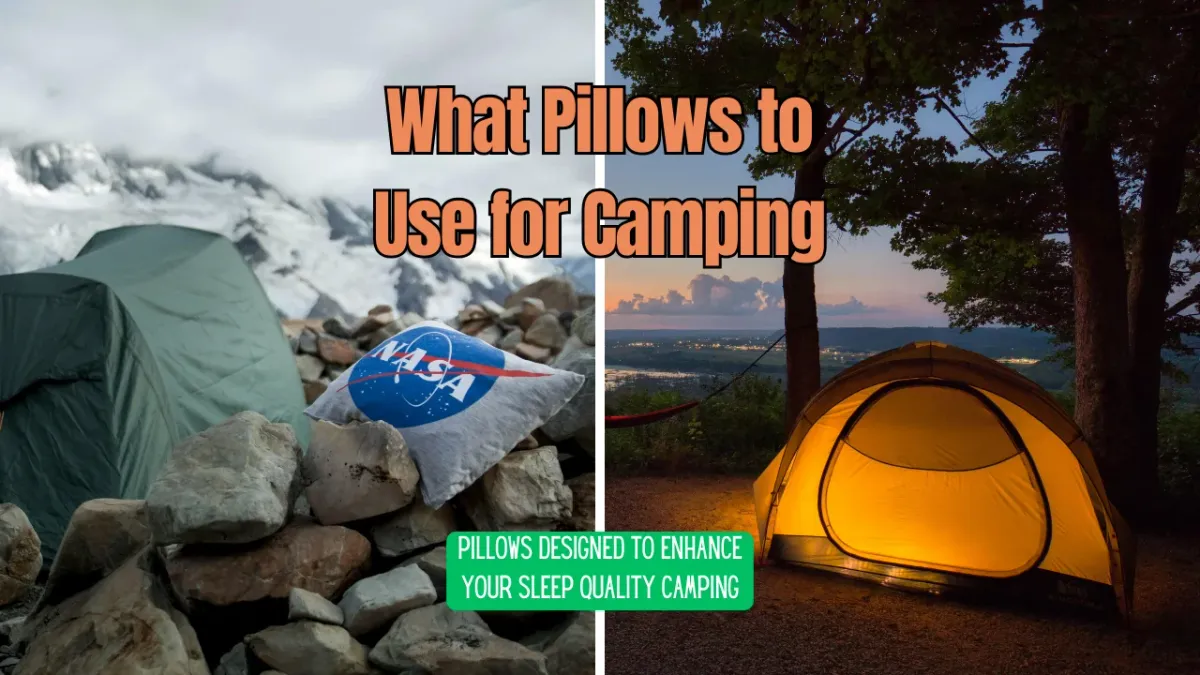 How Do I Choose a Camping Pillow? : Better Sleep Camping