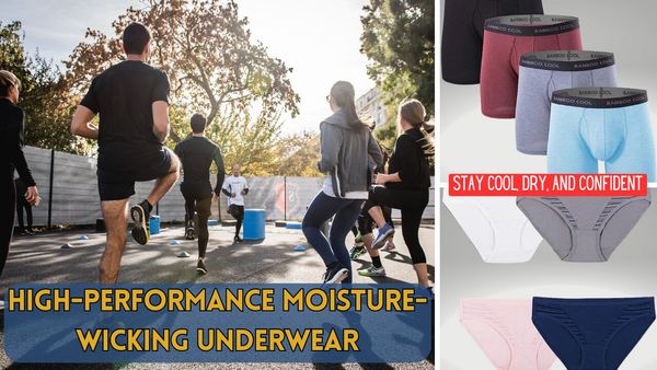8 Pairs Of Moisture Wicking Underwear: Keep Cool And Dry!