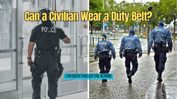 Can a Civilian Sport a Duty Belt? Things to Think About First!