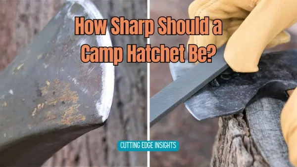 Cutting Edge Insights: How Sharp Should a Camp Hatchet Be?